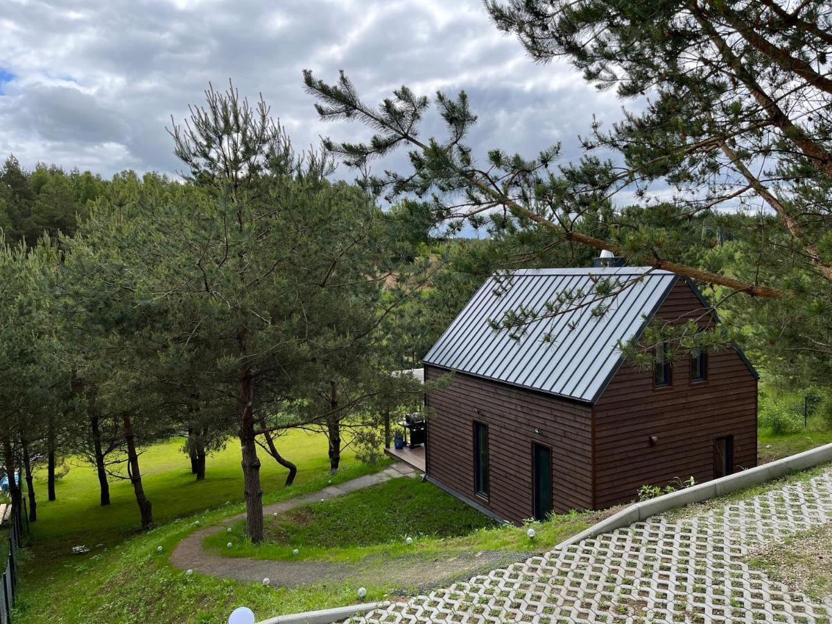 Cosy Cabin - Domek Na Kaszubach Z Sauna, Balia I Basenem Stara Sikorska Huta Eksteriør bilde