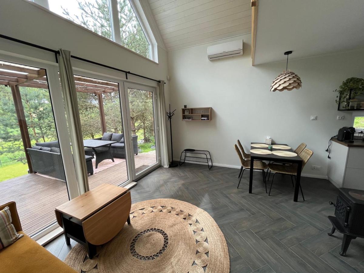 Cosy Cabin - Domek Na Kaszubach Z Sauna, Balia I Basenem Stara Sikorska Huta Eksteriør bilde