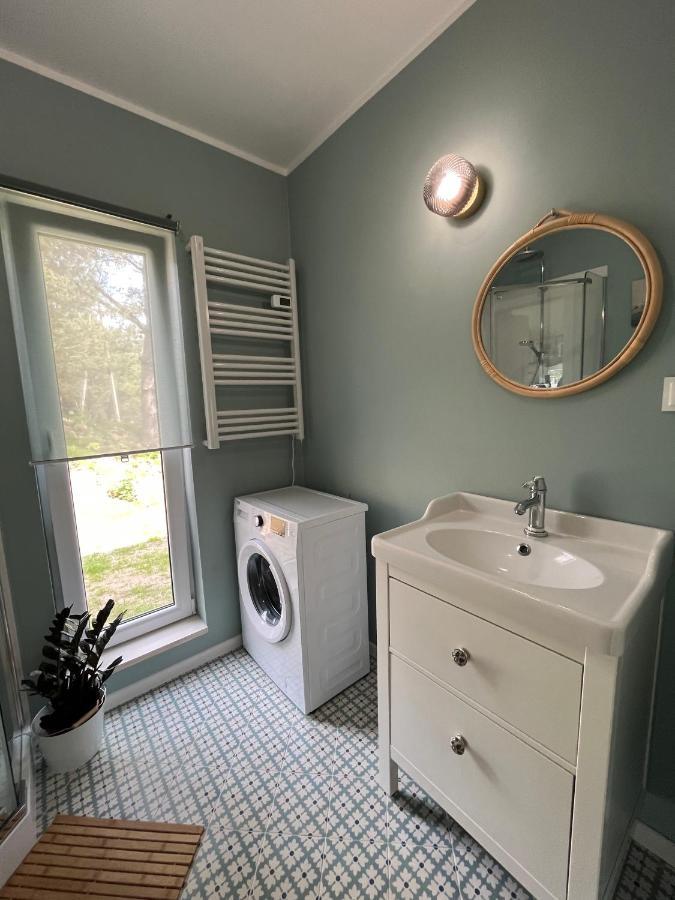 Cosy Cabin - Domek Na Kaszubach Z Sauna, Balia I Basenem Stara Sikorska Huta Eksteriør bilde