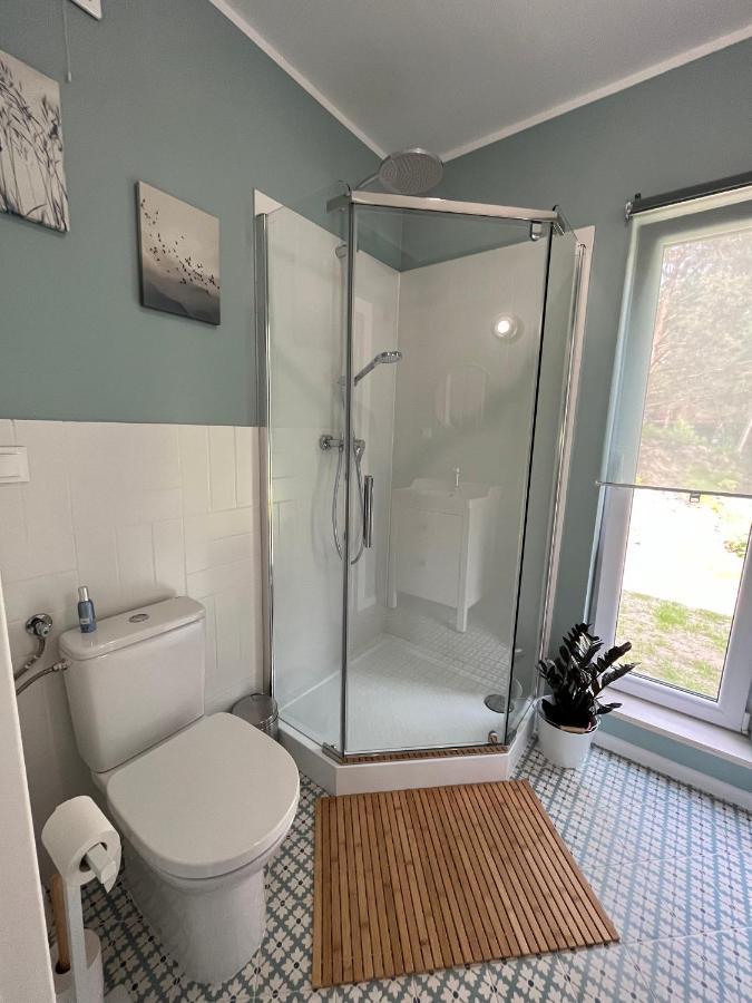 Cosy Cabin - Domek Na Kaszubach Z Sauna, Balia I Basenem Stara Sikorska Huta Eksteriør bilde
